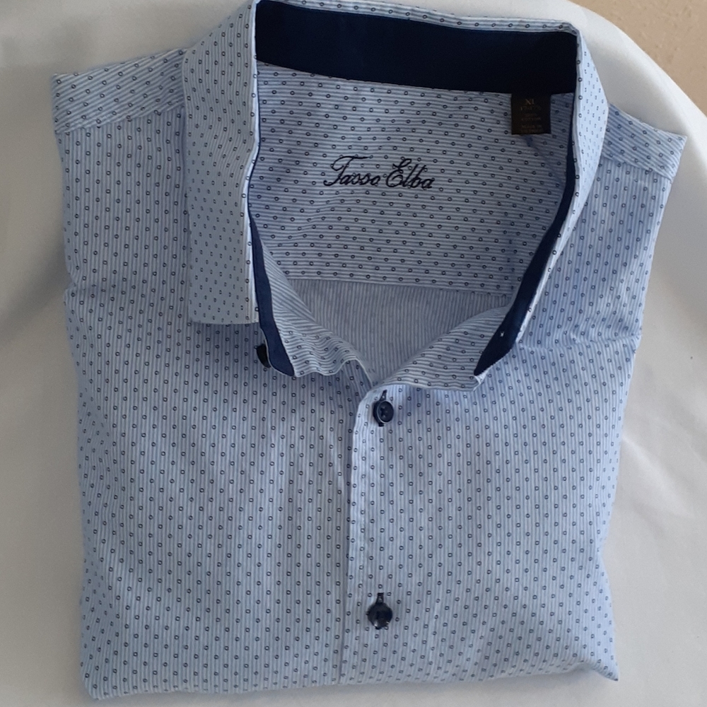 Tasso Elba long sleeve button up LIKE NEW